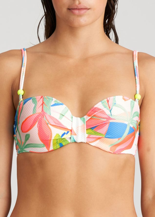 Soutien-gorge Dcollet Profond Rembourr  Maillots de bain Marie Jo Swim Tropical Blossom