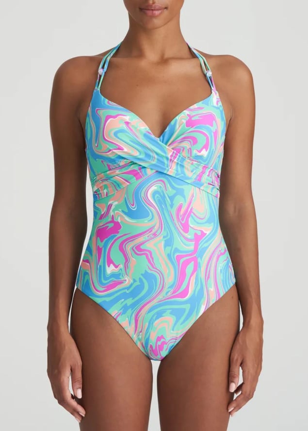 Maillot 1 Pice Rembourr  Maillots de bain Marie Jo Swim Ocean Swirl