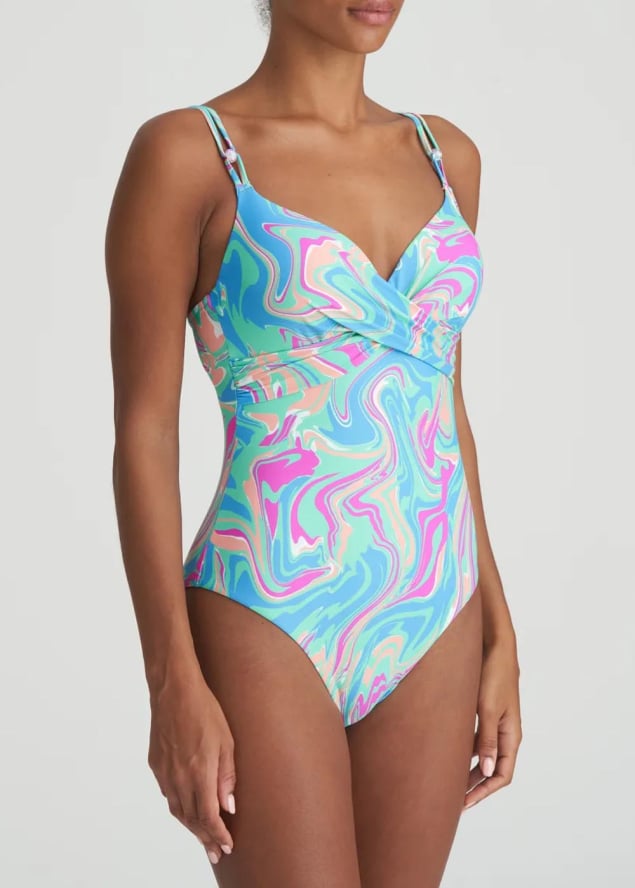 Maillot 1 Pice Rembourr  Maillots de bain Marie Jo Swim Ocean Swirl