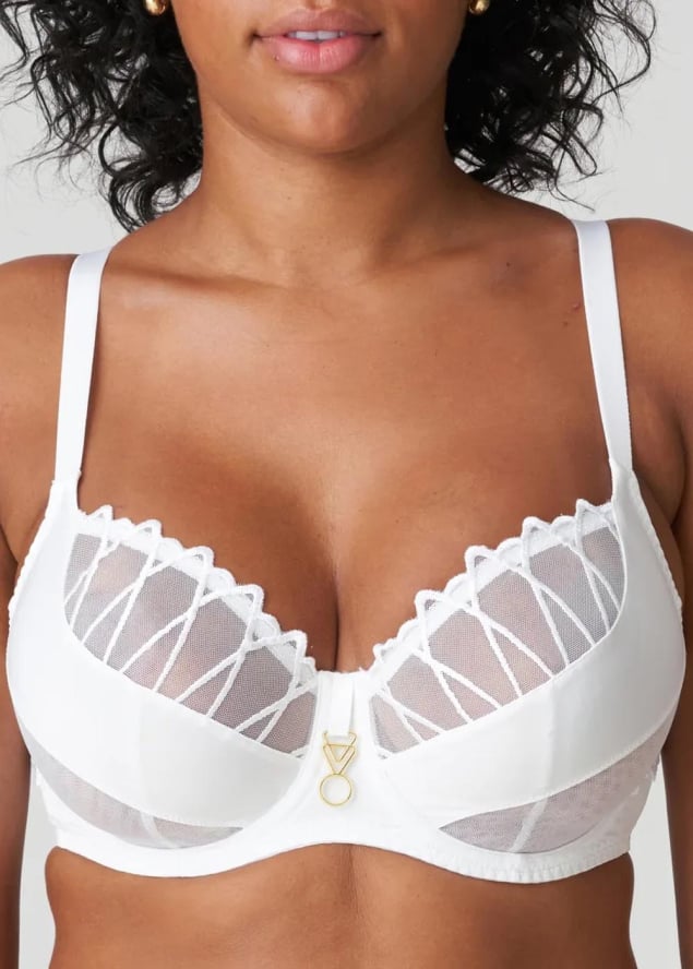 Soutien-gorge Coupe Tulipe  Armatures Prima Donna Blanc