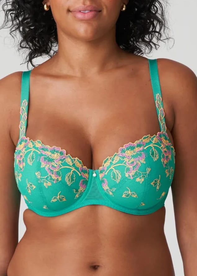 Soutien-gorge balconnet rembourr Prima Donna Sunny Teal