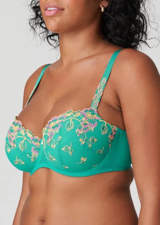 Soutien-gorge balconnet rembourr Prima Donna Sunny Teal