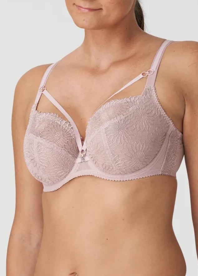 Soutien-gorge Balconnet  Armatures Prima Donna Bois de rose