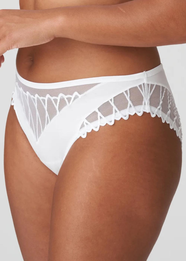 Slip brsilien Prima Donna Blanc