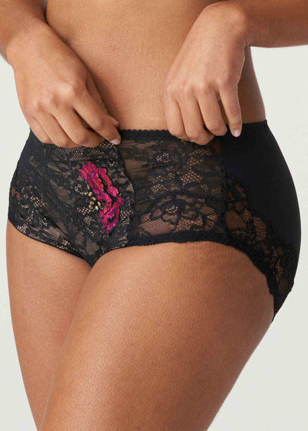 Slip Taille Haute Prima Donna Noir