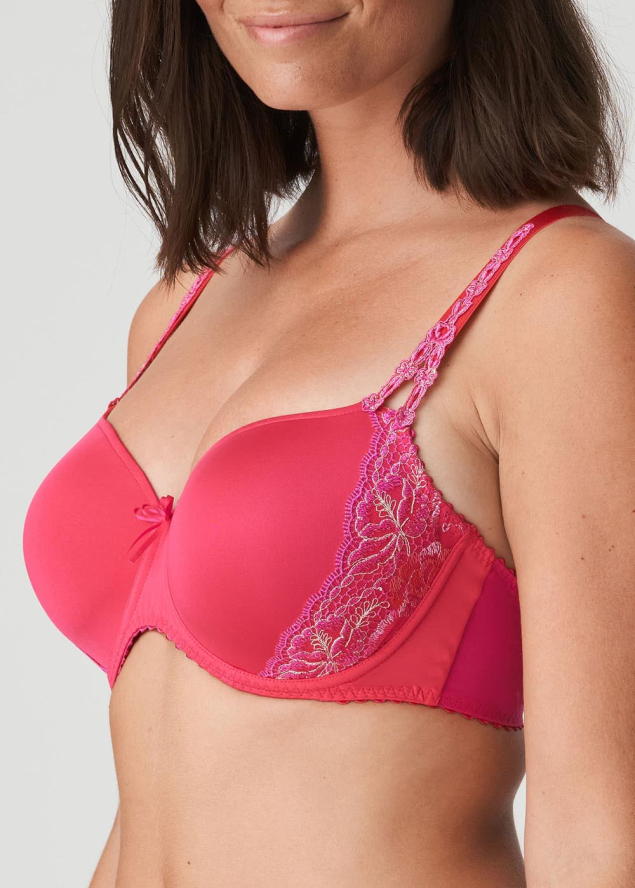 Soutien-gorge Rembourr Forme Coeur Prima Donna Framboise