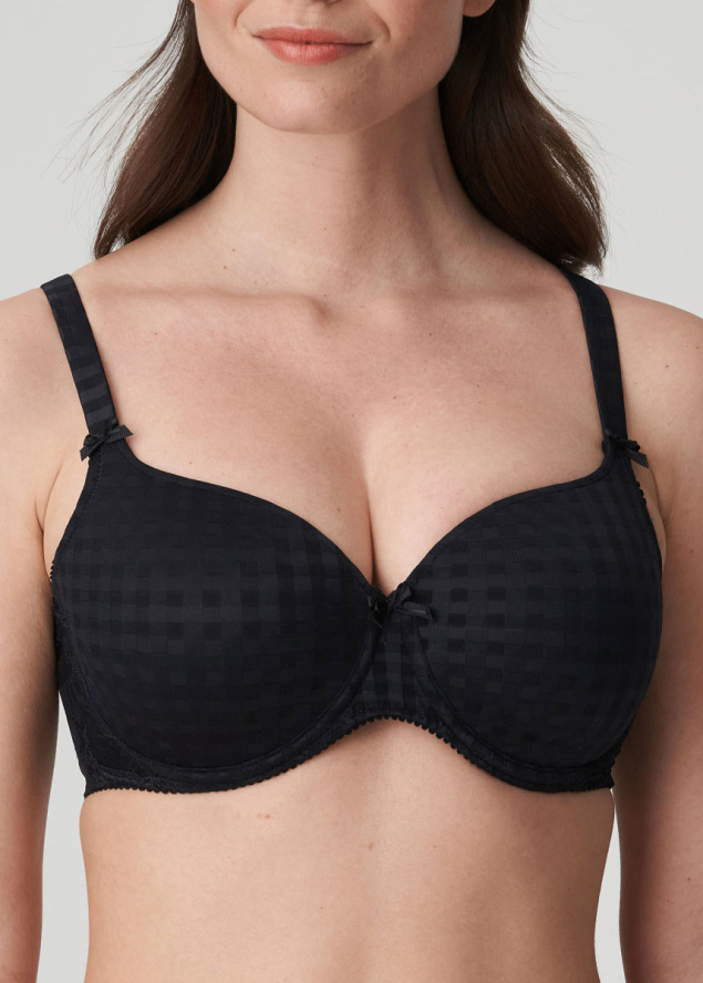 Soutien-gorge Rembourr Forme Coeur Prima Donna Noir