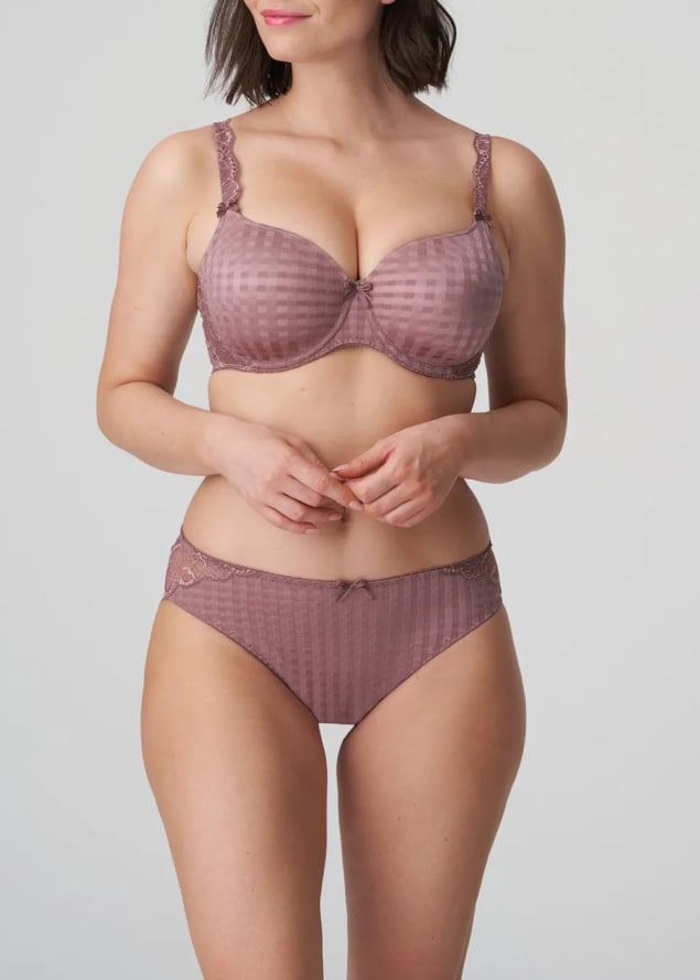 Soutien-gorge Rembourr Forme Coeur Prima Donna Satin Taupe