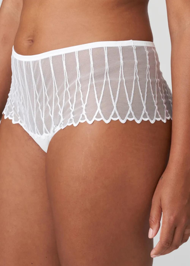 String Luxueux Prima Donna Blanc