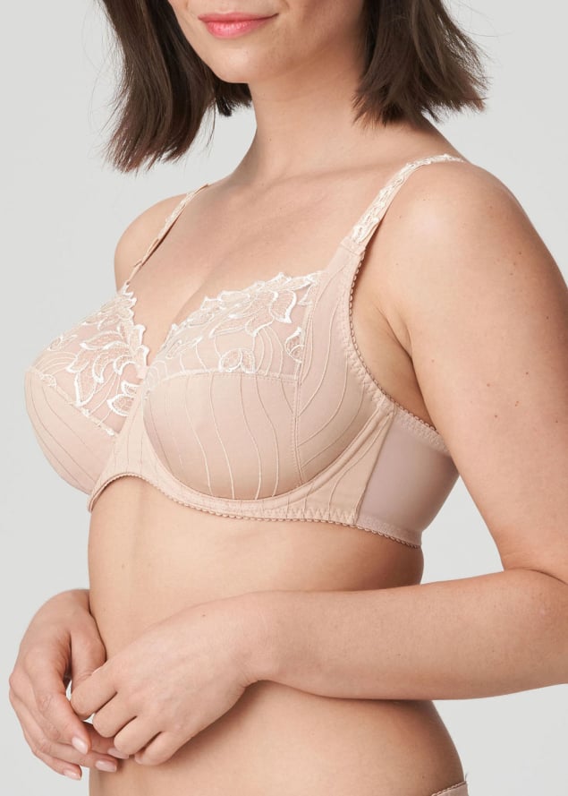 Soutien-gorge Embotant  Armatures Prima Donna Caf au Lait