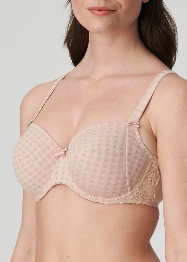 Soutien-gorge Embotant  Armatures Prima Donna Caf au Lait