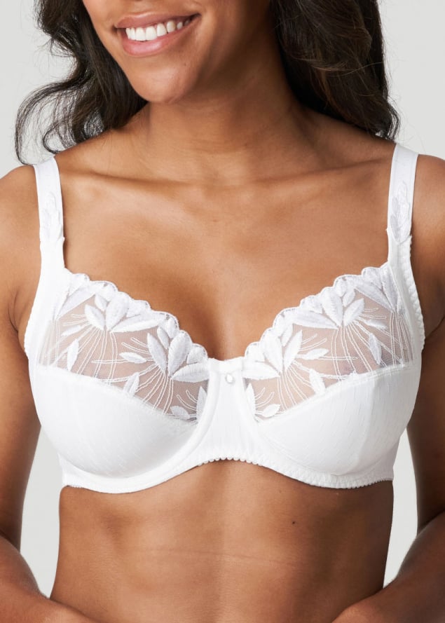 Soutien-gorge Embotant  Armatures Prima Donna Blanc