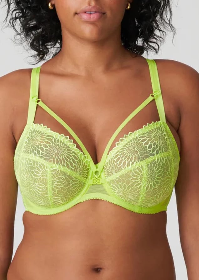 Soutien-gorge Emboitant  Armatures Prima Donna Lime Crush