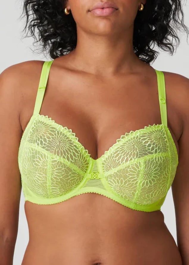 Soutien-gorge Emboitant  Armatures Prima Donna Lime Crush