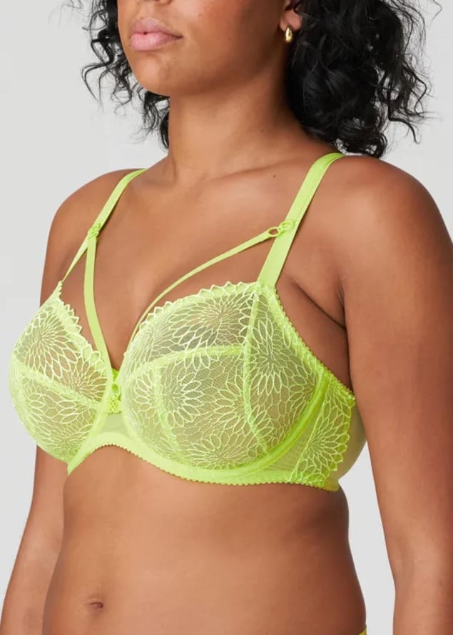 Soutien-gorge Emboitant  Armatures Prima Donna Lime Crush