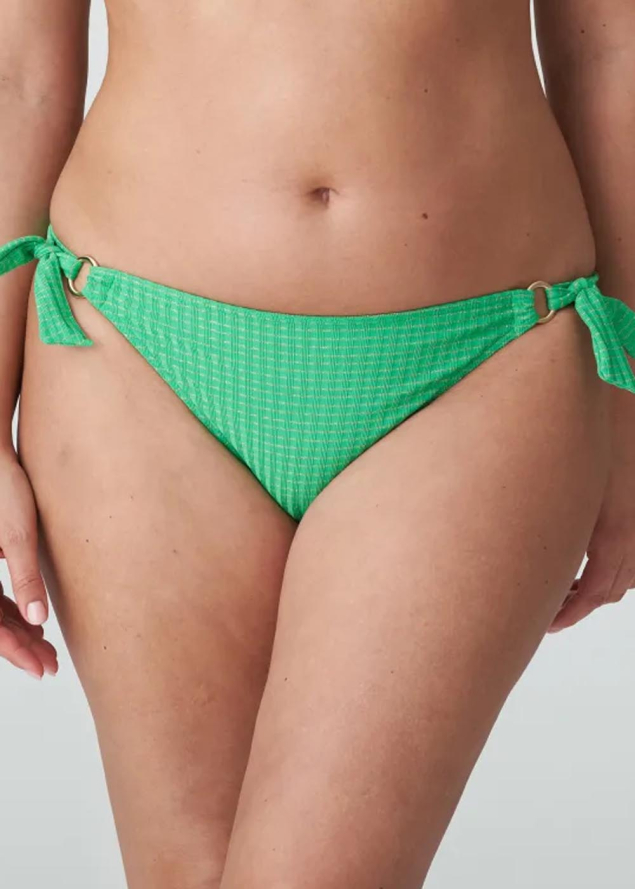 Bas de bikini Taille Basse Ficelles Maillots de Bain Prima Donna Swim Lush Green