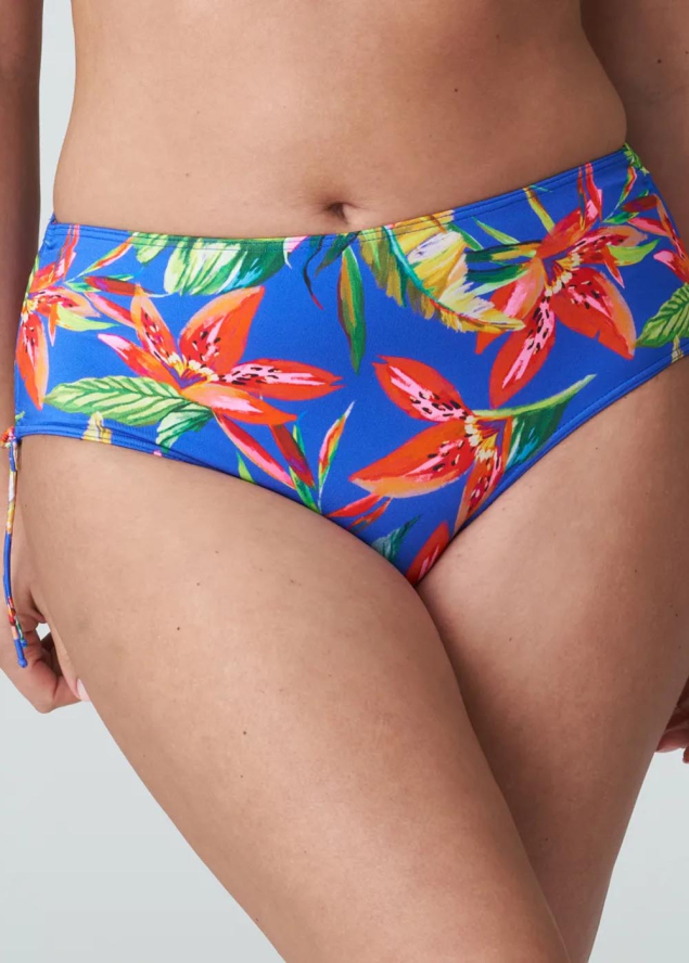 Bas de Bikini Taille Haute Maillots de Bain Prima Donna Swim Tropical Rainforest