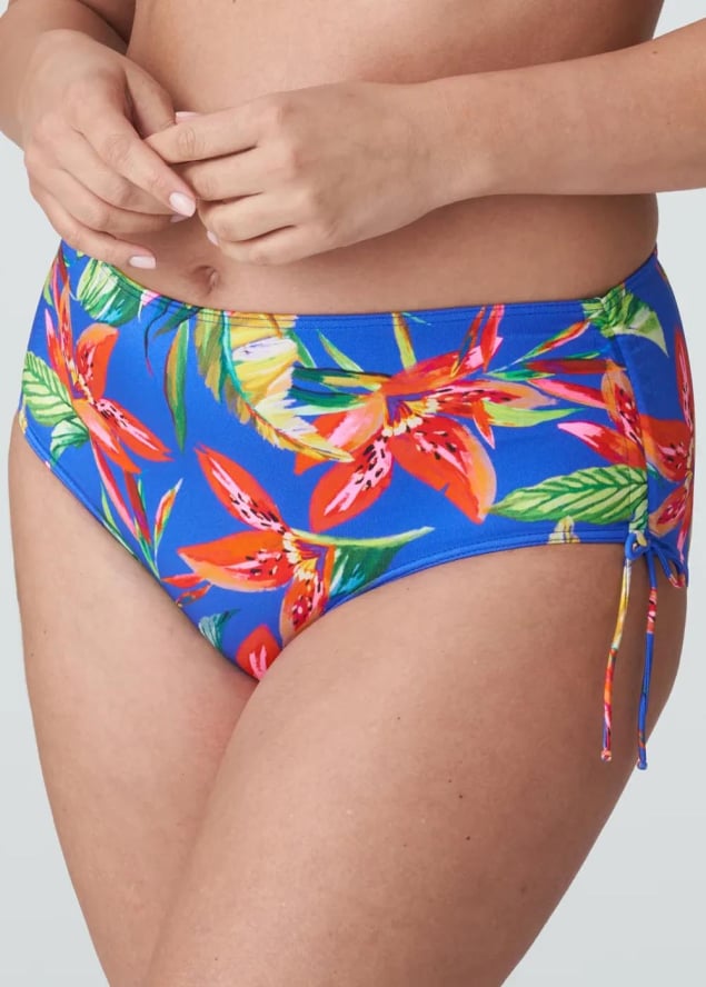 Bas de Bikini Taille Haute Maillots de Bain Prima Donna Swim Tropical Rainforest