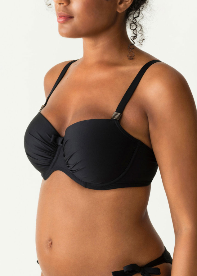 Soutien-Gorge Balconnet Rembourr  Armatures Maillots de Bain Prima Donna Swim Noir