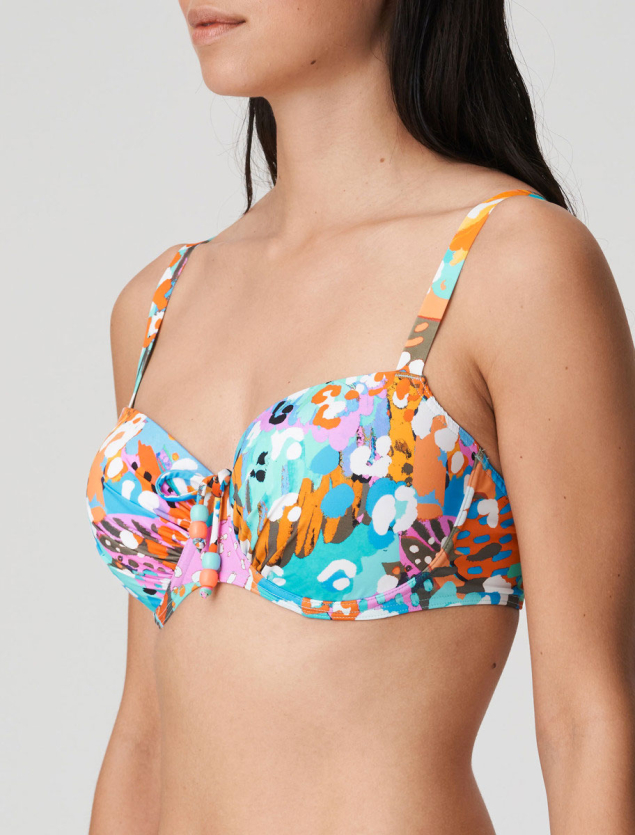 Soutien-Gorge Balconnet Rembourr  Armatures Maillots de Bain Prima Donna Swim Funky Vibe