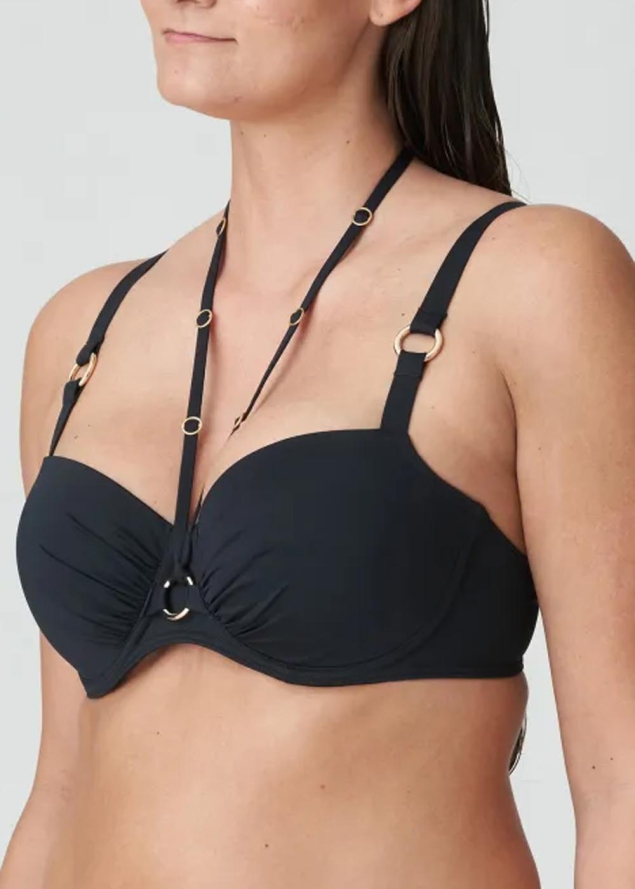 Haut de bikini balconnet rembourr Maillots de Bain Prima Donna Swim Noir