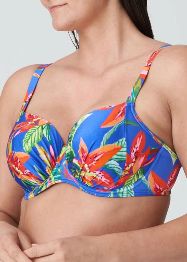 Haut de bikini balconnet rembourr Maillots de Bain Prima Donna Swim Tropical Rainforest