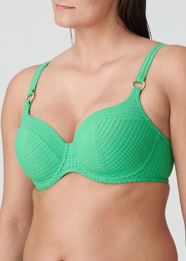 Haut De Bikini Rembourr Coeur Maillots de Bain Prima Donna Swim Lush Green