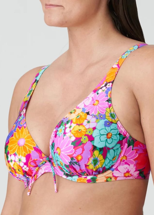 Haut de Bikini Demi Mousse Maillots de Bain Prima Donna Swim Floral Explosion