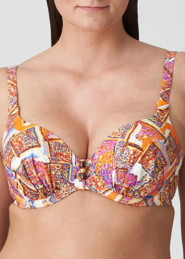 Haut De Bikini Rembourr Coeur Maillots de Bain Prima Donna Swim Summer Sunset