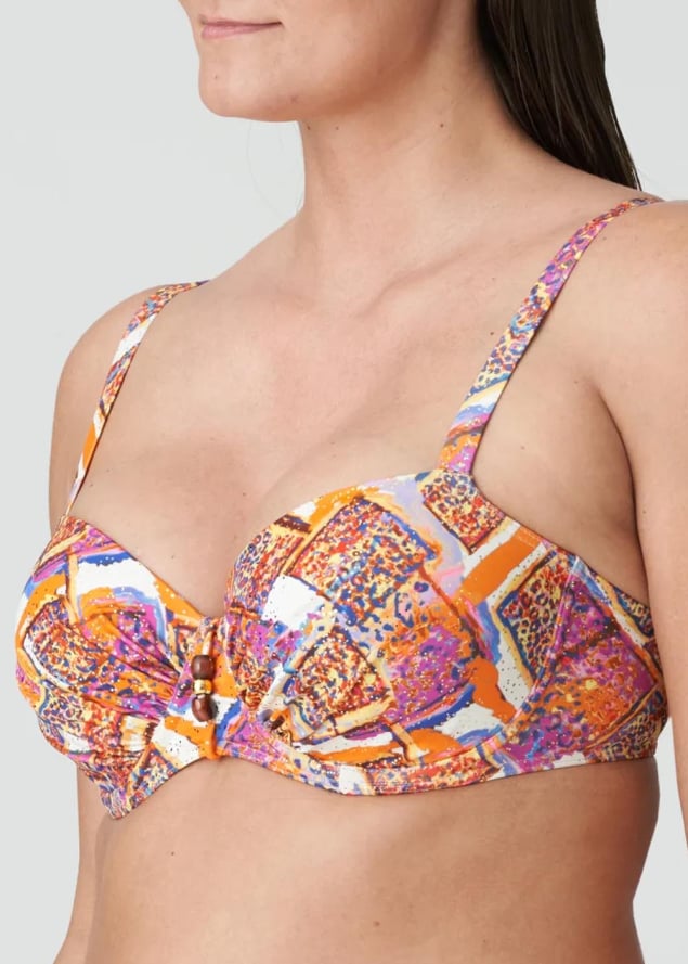 Haut de bikini balconnet rembourr Maillots de Bain Prima Donna Swim Summer Sunset