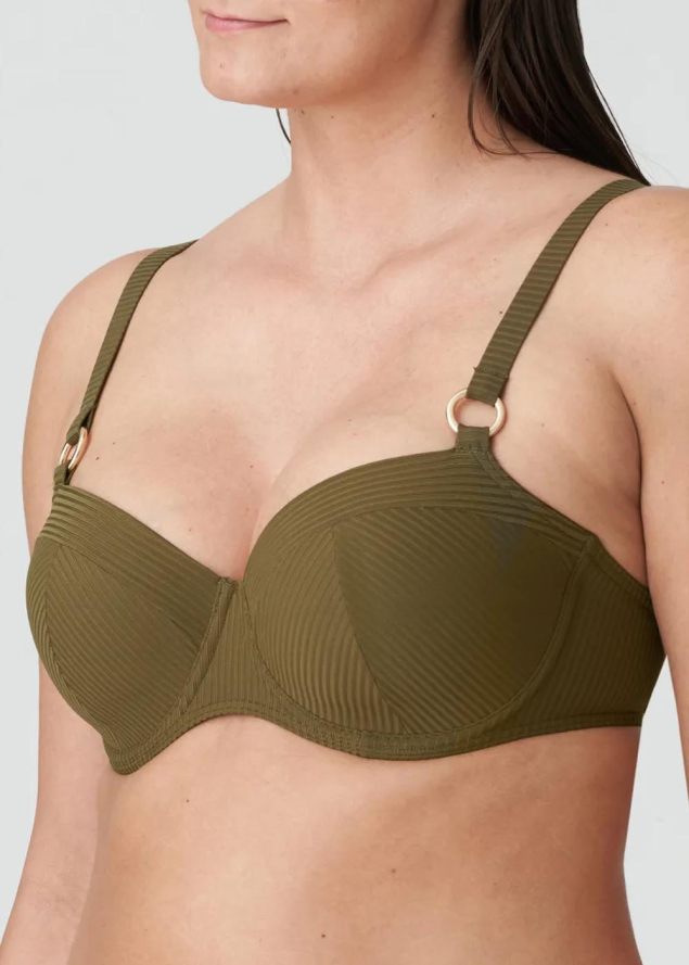 Haut de Bikini Balconnet Rembourr  Armatures Maillots de Bain Prima Donna Swim Olive