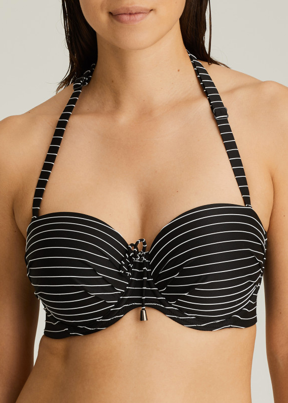 Soutien-gorge Bandeau Rembourr Maillots de Bain Prima Donna Swim Smoking