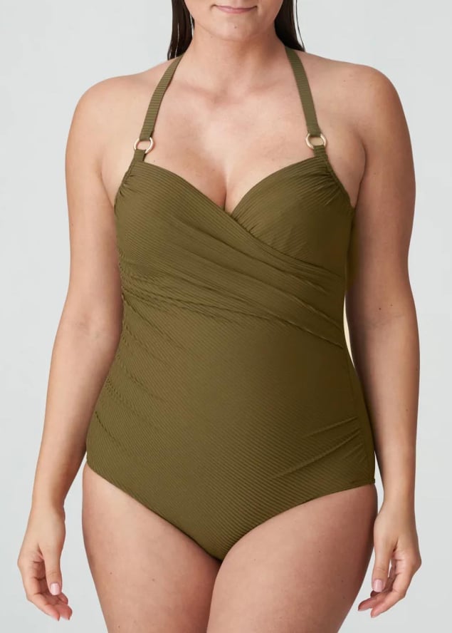 Maillot de Bain 1 pice sculptant  armatures Maillots de Bain Prima Donna Swim Olive