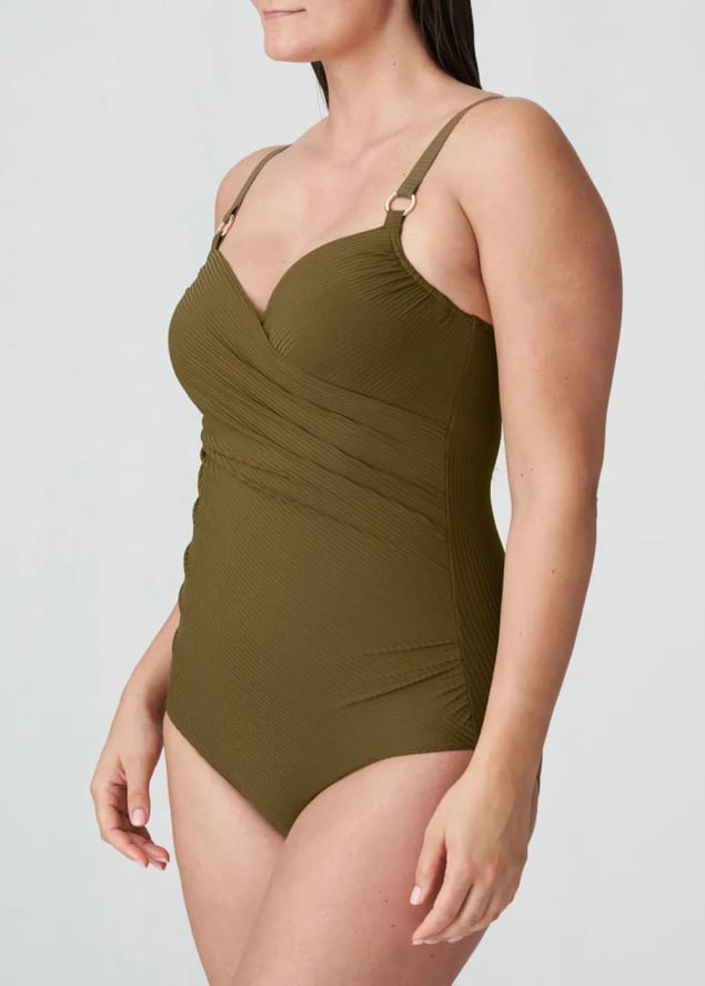 Maillot de Bain 1 pice sculptant  armatures Maillots de Bain Prima Donna Swim Olive