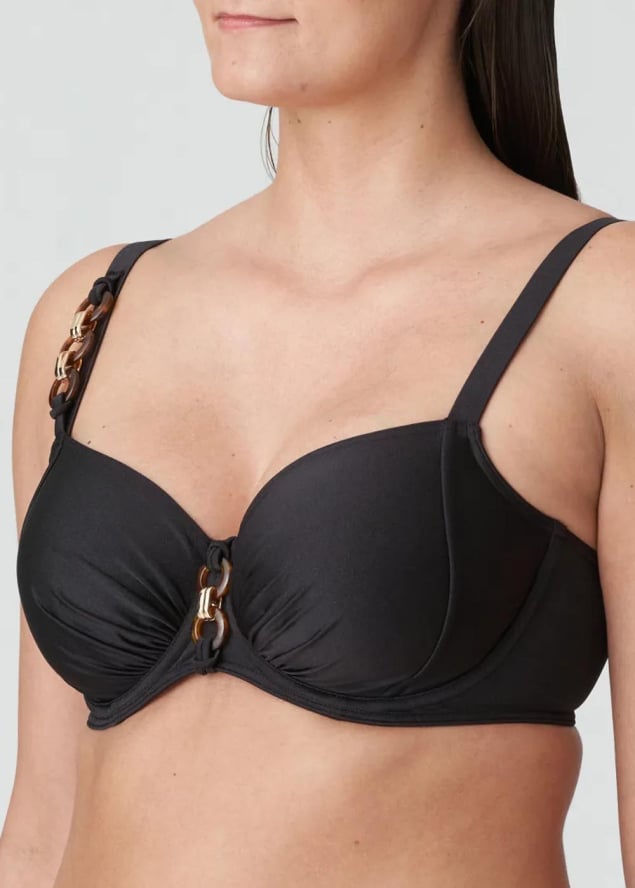 Haut de bikini embotant  armatures Maillots de Bain Prima Donna Swim Roast Coffee