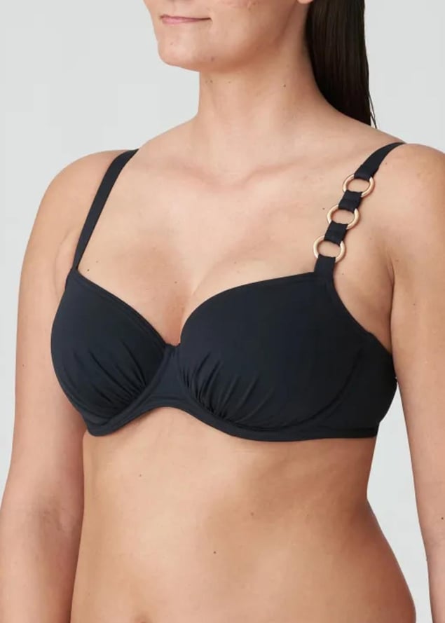 Haut De Bikini Embotant Maillots de Bain Prima Donna Swim Noir