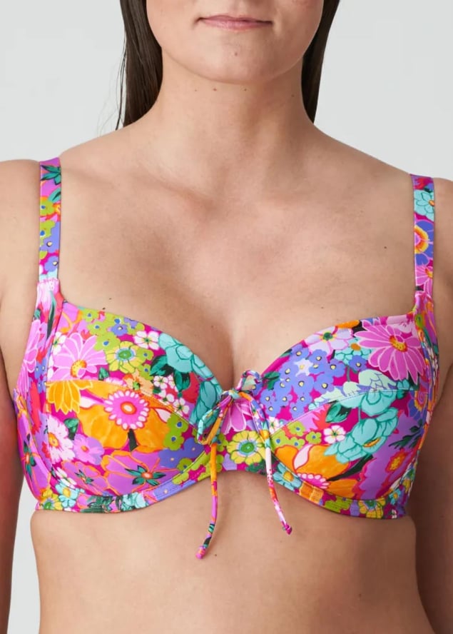 Haut De Bikini Embotant Maillots de Bain Prima Donna Swim Floral Explosion