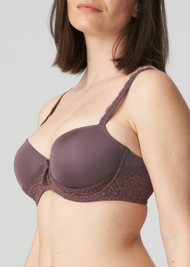 Soutien-gorge Rembourr Balconnet  Armatures Twist de Prima Donna Toffee