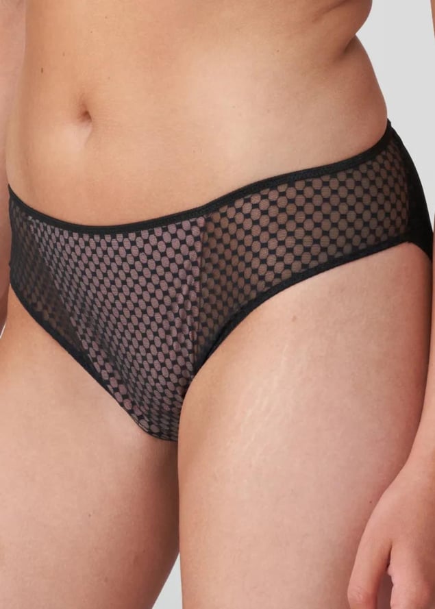 Slip Brsilien Twist de Prima Donna Noir