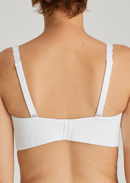 Soutien-gorge Rembourr Bandeau Twist de Prima Donna Blanc