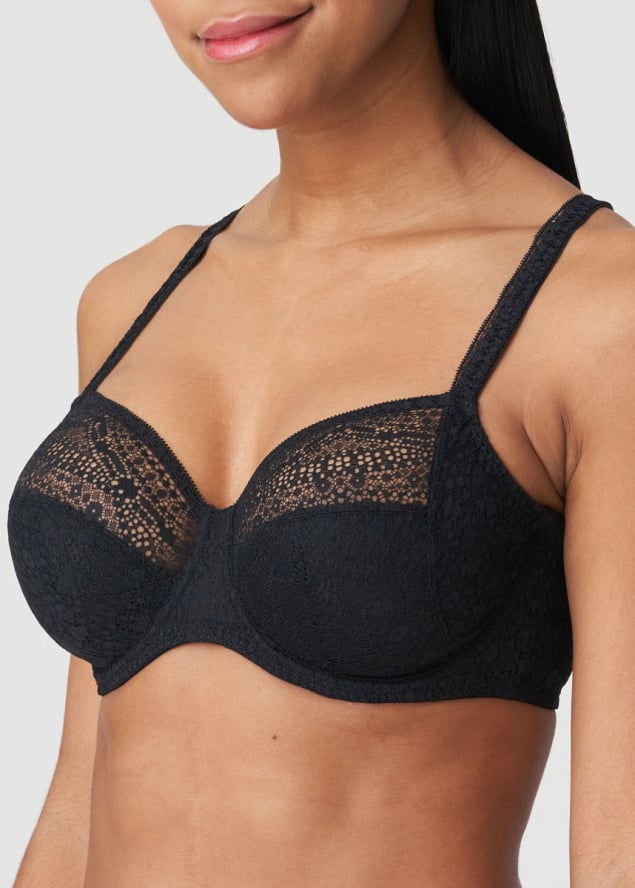 Soutien-gorge Embotant  Armatures Twist de Prima Donna Noir