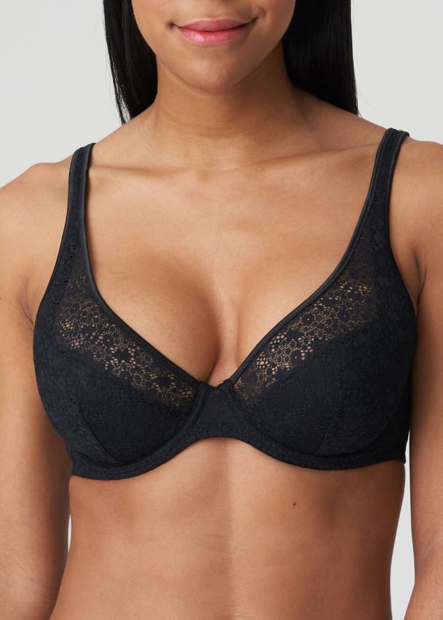 Soutien-gorge Balconnet Triangle  Twist de Prima Donna Noir