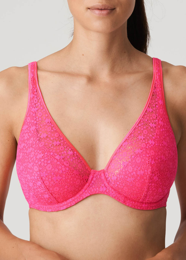 Soutien-gorge Balconnet Triangle  Twist de Prima Donna Blogger Pink