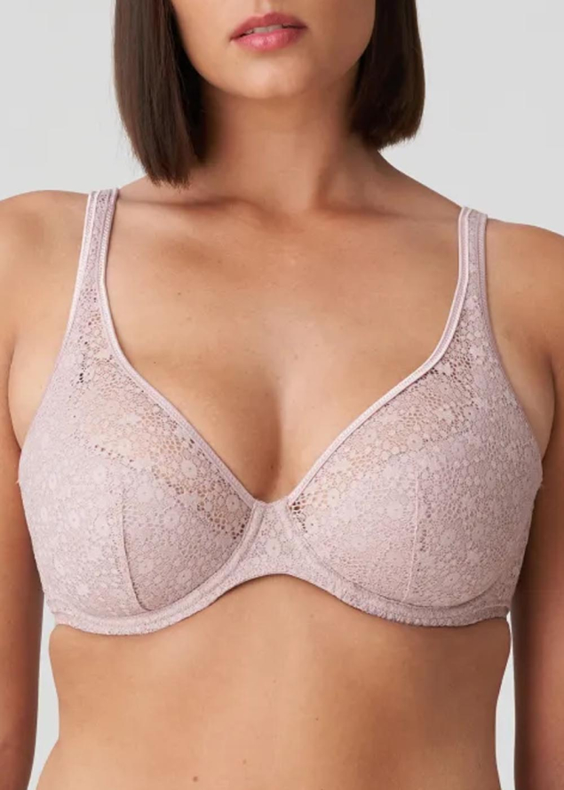 Soutien-gorge Balconnet Triangle  Twist de Prima Donna Bois de rose