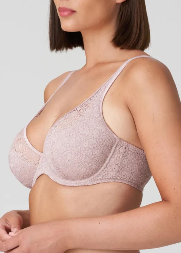 Soutien-gorge Balconnet Triangle  Twist de Prima Donna Bois de rose