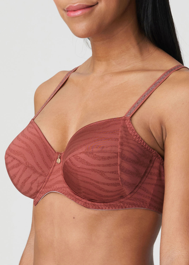 Soutien-gorge Embotant  Armatures Twist de Prima Donna Pink Brandy