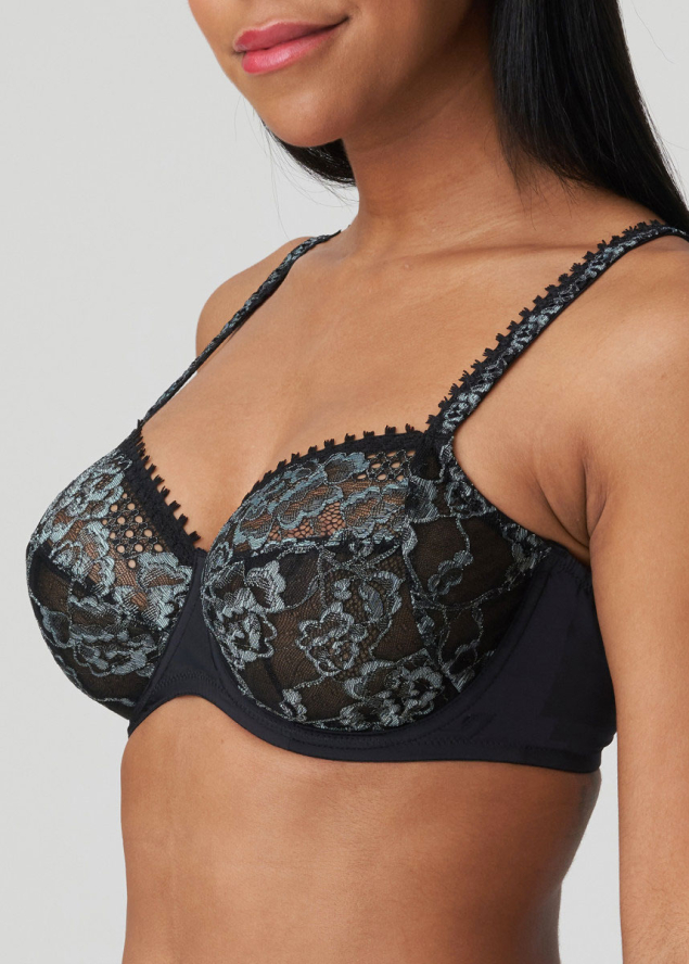 Soutien-gorge Embotant  Armatures Twist de Prima Donna Noir