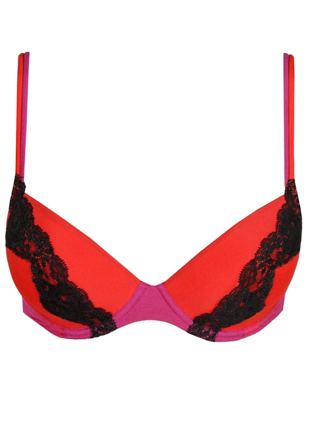 Soutien-gorge Rembourr� Plongeant Sarda