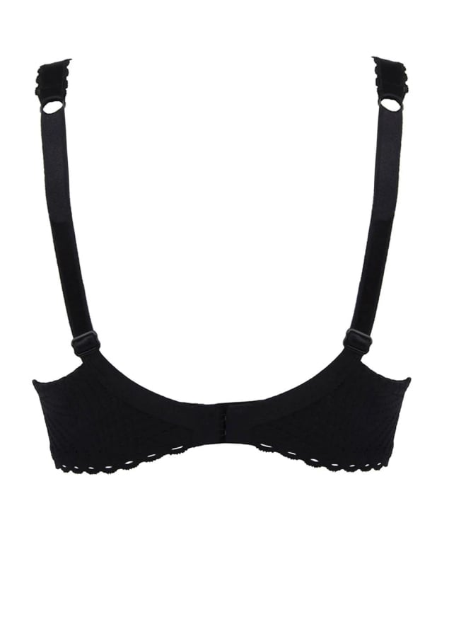 Soutien-gorge Corbeille Bonnets Profonds Antigel de Lise Charmel Tressage Noir