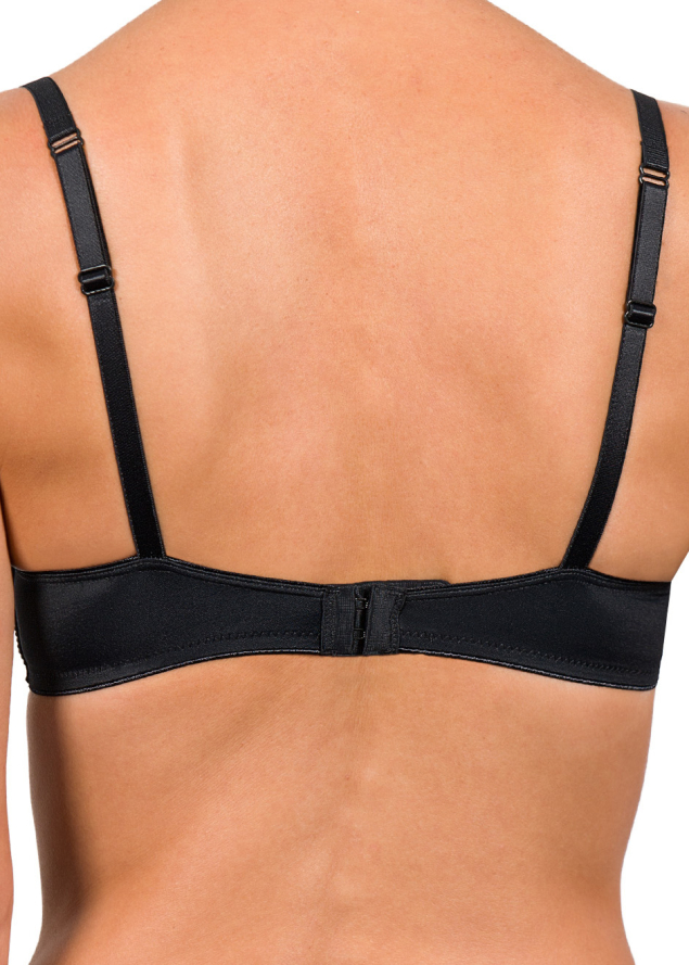 Soutien-gorge Emboitant avec Armatures Conturelle Gris Fonc